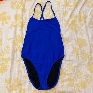 Jolyn Jackson 4 Swim Onesie Blueberry